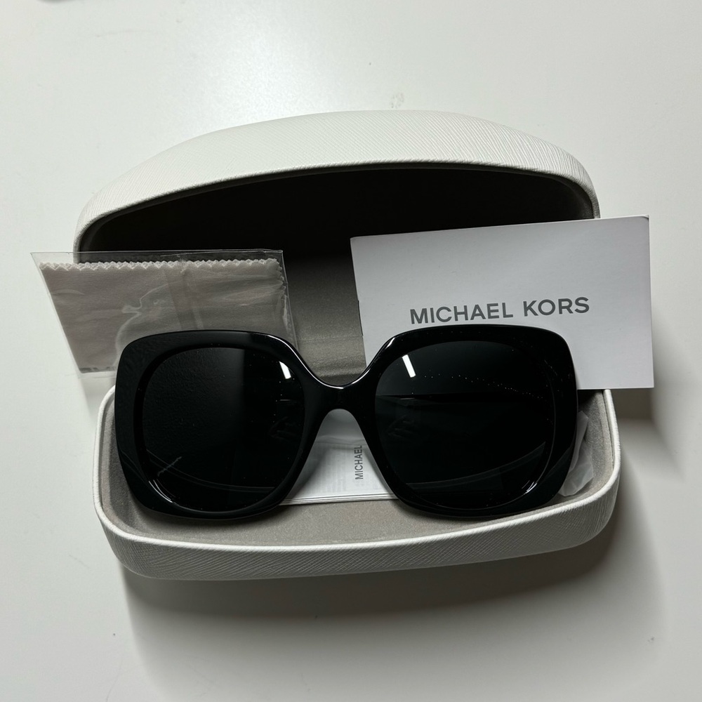 Michael Kors Black Square Sunglasses